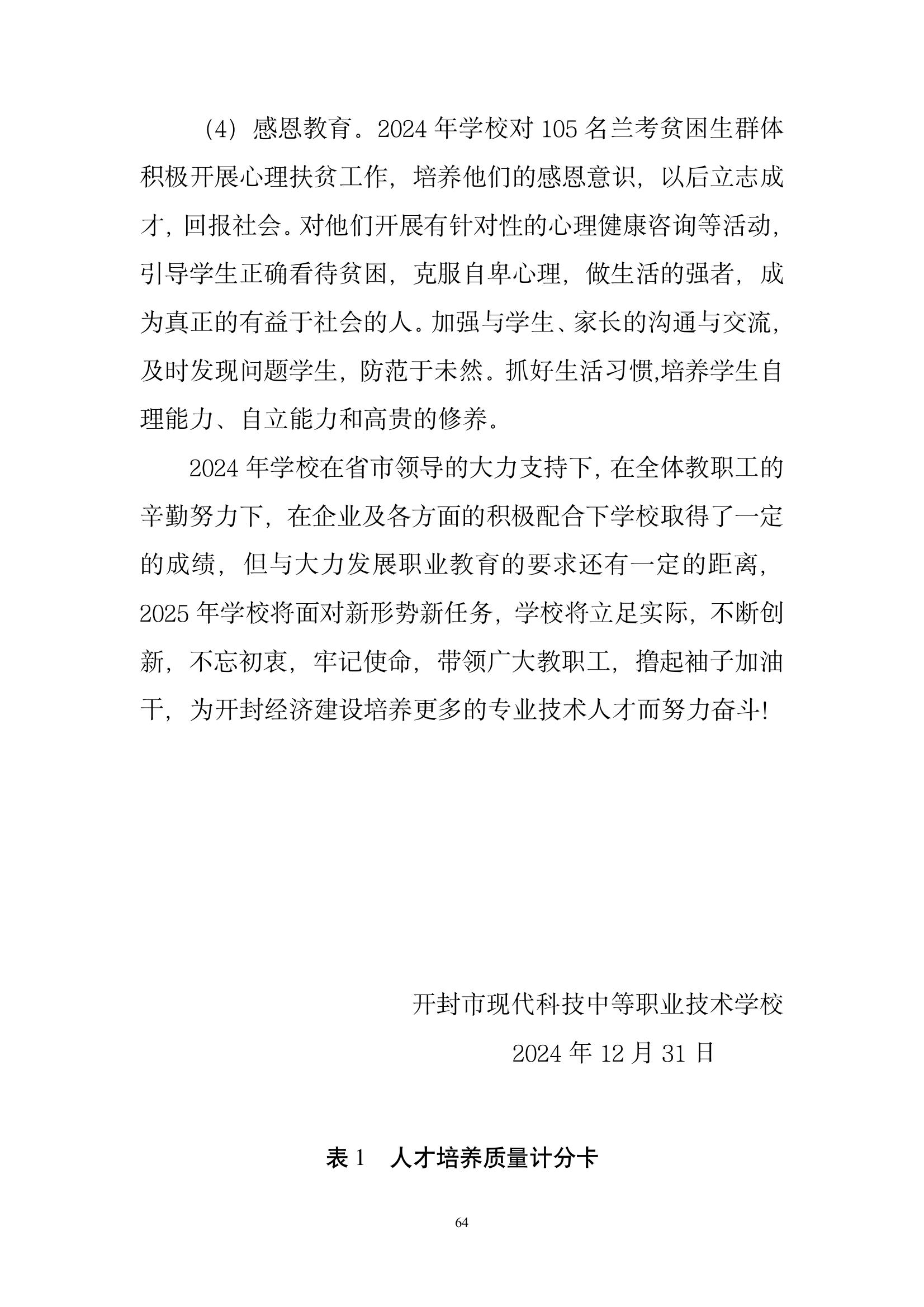 開封市現(xiàn)代科技中等職業(yè)技術(shù)學(xué)校質(zhì)量報告（2024年度）(圖65)