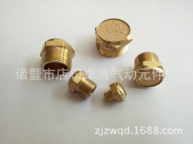 氣動元件產品圖片與介紹 消聲器、氣動接頭、銅接頭及BSL系列
